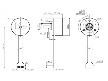 32mm bürstenloser DC-Motor mit Außenrotor, Serie FL32BLW