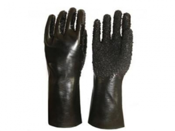 PVC-Handschuhe, rutschfest, granuliert, extra lang, GSP3211B