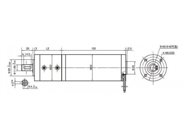 Permanenterregter DC-Getriebemotor, Planetengetriebemotor 52JXM200K/52ZY125