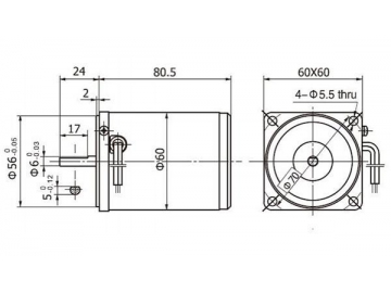 4W-40W Einphasen-AC-Motor