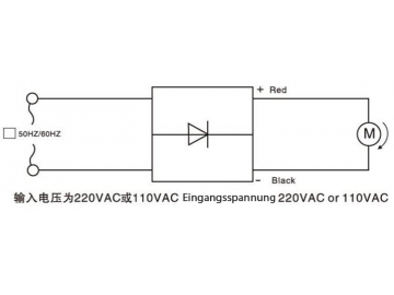 DC-Getriebemotor für Entsafter