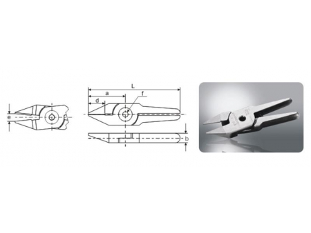 Druckluftschere / Pneumatische Schere Blade