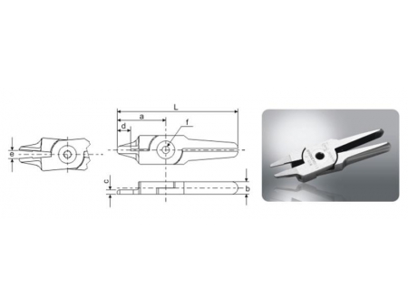 Druckluftschere / Pneumatische Schere Blade