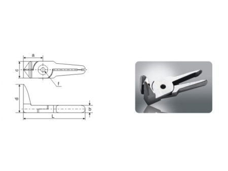 Druckluftschere / Pneumatische Schere Blade