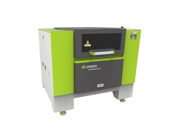 CO2-Laser Schneidemaschine mit Ein-Scheidkopf 600×400mm, Laser-Laserschneidsystem CMA0604-B-A