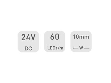 24V 10mm LED-Strips zur Deckenbeleuchtung, DS860