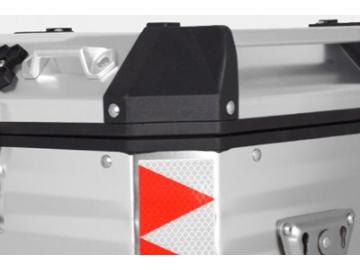 Motorrad-Alutopcase-System mit Gepäckträger