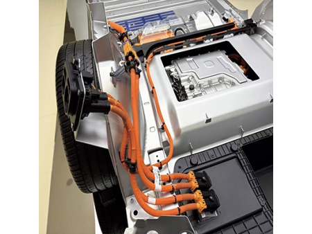 Selbstschließender Gewebeschrumpfschlauch (orangefarben)