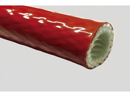 Silikon-Glasfaser-Feuerschutzschlauch