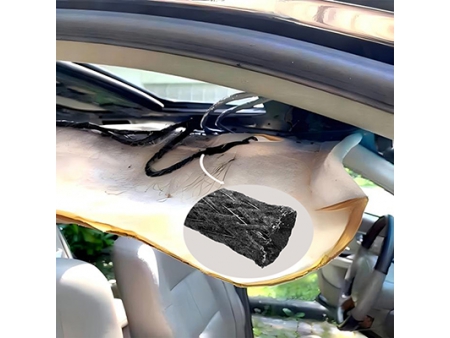 Schallabsorbierender/ Geräuschdämmender Geflechtschlauch