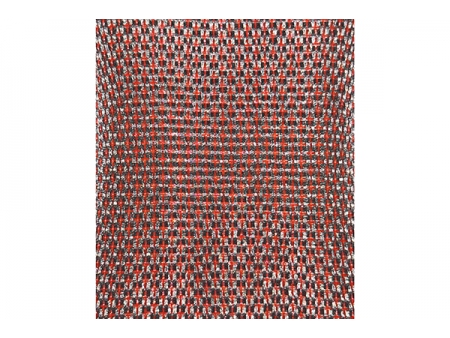 Schrumpfschlauch aus verzinntem Kupfergewebe (orangefarben)