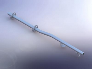 Gerüst Geländerpfosten / Geländerhalter / Geländerstütze