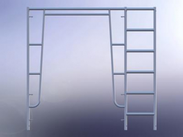 Gerüst Durchgangsrahmen mit 18” Leiter