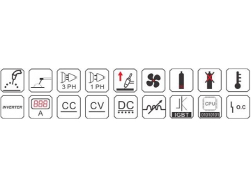 MIG/MMA/WIG Schweißgerät, IGBT Inverter Schutzgasschweißgerät