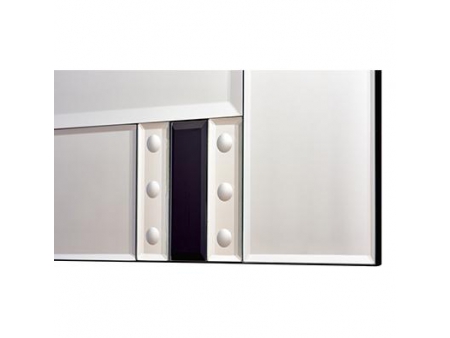Rechteckiger Spiegel mit MDF-Rahmen