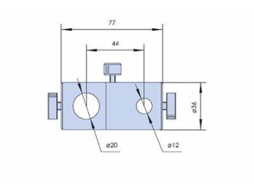 φ20mm Optische Stangenklemme