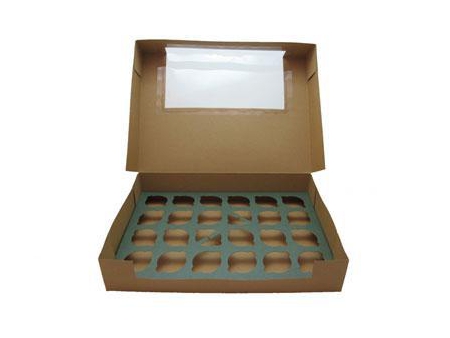 Cupcake-Schachtel, maßgeschneiderte bedruckte Schachtel