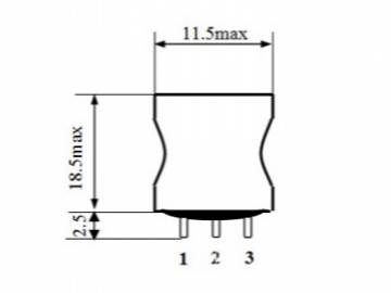 3-Pin Festinduktivität