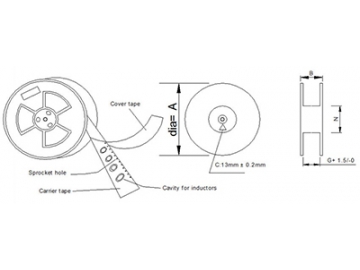 8,3 mm SMD Speicherdrossel