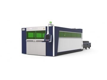 Faserlaser-Schneidanlage mit Wechseltisch G3015A