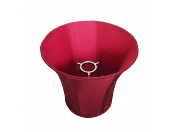 Glockenförmiger Lampenschirm Rot                                             Modellnummber: DJL0334