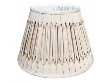 Plissierter Lampenschirm, 100% Seide, rund/konisch Modellnummber: DJL0175