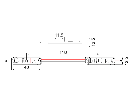 LED Modul, MKX241B(0.36W)