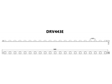 DRV-440E / DRV-443E LED Leisten/Streifen, seitlich abstrahlend