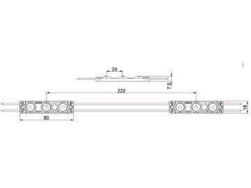 LED Modul, MBX260B(1.5W)