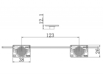 LED Modul, MJX266E(1.2W)