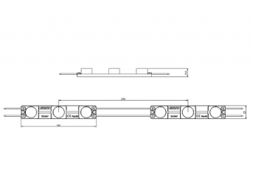 LED Modul, MRX269E(3.6W)