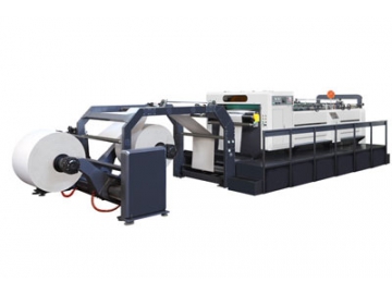 Papierschneidemaschine, Querschneider, Formatschneider, Rollenschneider, 300m/min, LY-H