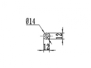 60-100W Antriebsmotor, bürstenloser DC Motor, PMDC Motor GF043AH