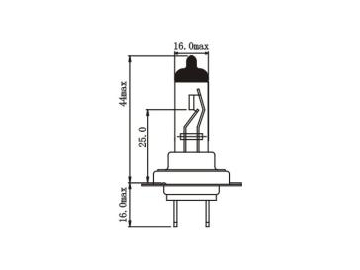 Halogen-Scheinwerferlampe H7, Halogen Glühlampen, Glühbirne Halogen Halogen-Autolicht, Fahrzeugscheinwerferlampen, Autolampen, Halogen Lampen