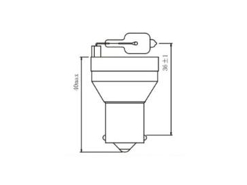 Rückfahr-Warntonlampe Serie BB  Autozubehör, Glühlampe, KFZ Leuchte, Autolicht