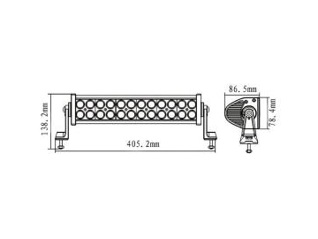 LED lichtbalken, LED-Arbeitsscheinwerfer LED-Autolampen, LED-Beleuchtung, Fahrzeugteile, Fahrzeugbeleuchtung