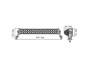 LED lichtbalken, LED-Arbeitsscheinwerfer LED-Autolampen, LED-Beleuchtung, Fahrzeugteile, Fahrzeugbeleuchtung