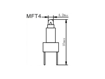 Glühlampe MF23, 25, 26, 30, T4  Birne für Armatur-Kontrollleuchte Autolampe, Armaturlampe, Autozubehör, Fahrzeugbeleuchtung