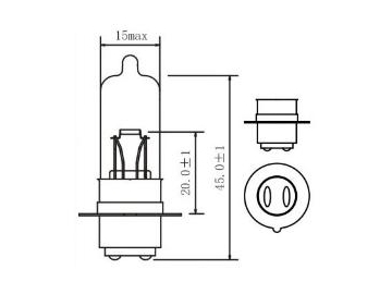 Halogen Glühbirnen (Motorradbeleuchtung)