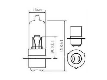 Halogen Glühbirnen (Motorradbeleuchtung)