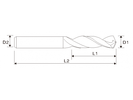 Hartmetallbohrer, DIN6539