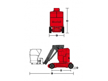 Vertikalbühne, IMP120J