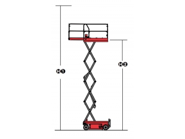 Selbstfahrende Elektroscherenbühne, XE-N Serie