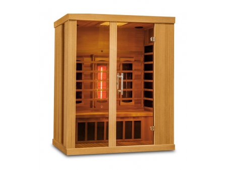 Infrarotkabine/ Infrarotsauna für 3 Personen, DX-6320