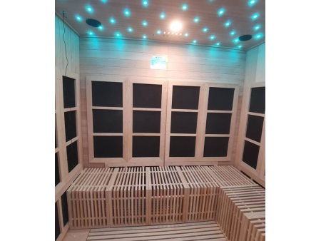 Infrarotkabine/ Infrarotsauna Yoga für 8 Personen, DX-6601