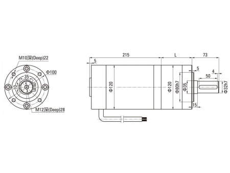 300W/500W/750W  DC Planetengetriebemotor