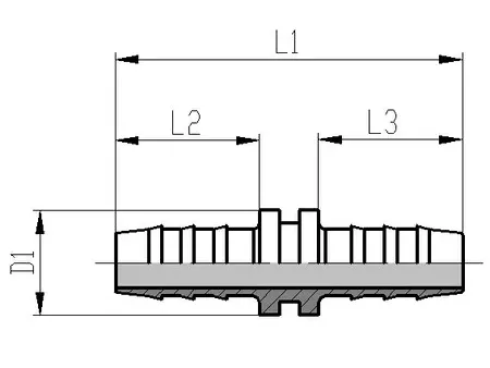 Schlauchkupplung/ Schlauchtülle