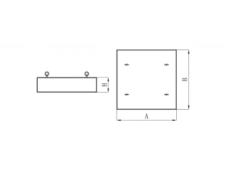 Plattenmagnet