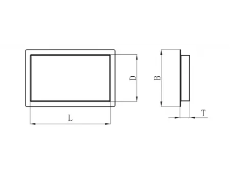 Plattenmagnet