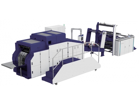 Blockbodenbeutelmaschine Maschine zur Herstellung von Papierbeuteln mit Vakuum-Methode